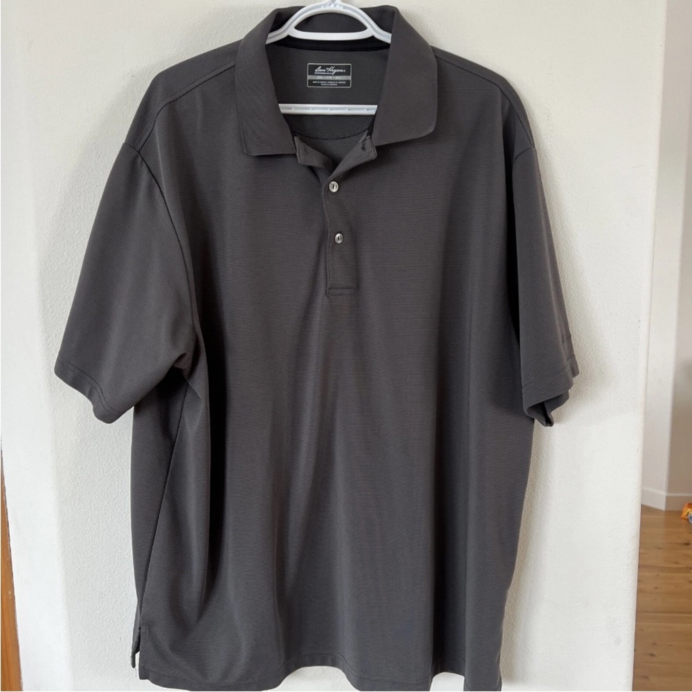 Men's Ben Hogan Gray Golf Polo Shirt